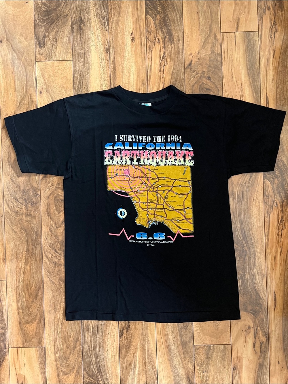 I Survived the 1994 California Earthquake T-Shirt